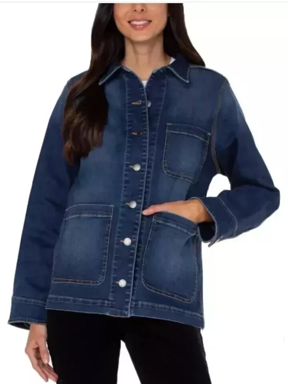 Well Worn Women's Denim Chore Jacket